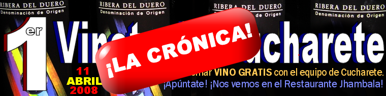 Cucharete invita a vino gratis a todo Madrid en el Vinete de Cucharete