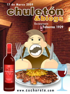 Cartel Oficial Chuletón & Blogs -  © Cucharete.com