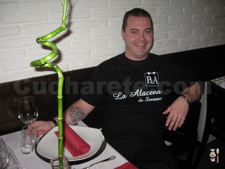 Carlos Rojas - Chef del Restaurante La Alacena de Serrano (Madrid) - © Cucharete.com