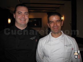 Carlos Rojas y Félix Celester - Chefs del Restaurante La Alacena de Serrano (Madrid)