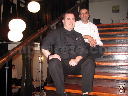 Carlos Rojas y Félix Celester - Chefs del Restaurante La Alacena de Serrano (Madrid) - © Cucharete.com