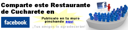 Comparte el Restaurante de Cucharete con tus amigos de Facebook!