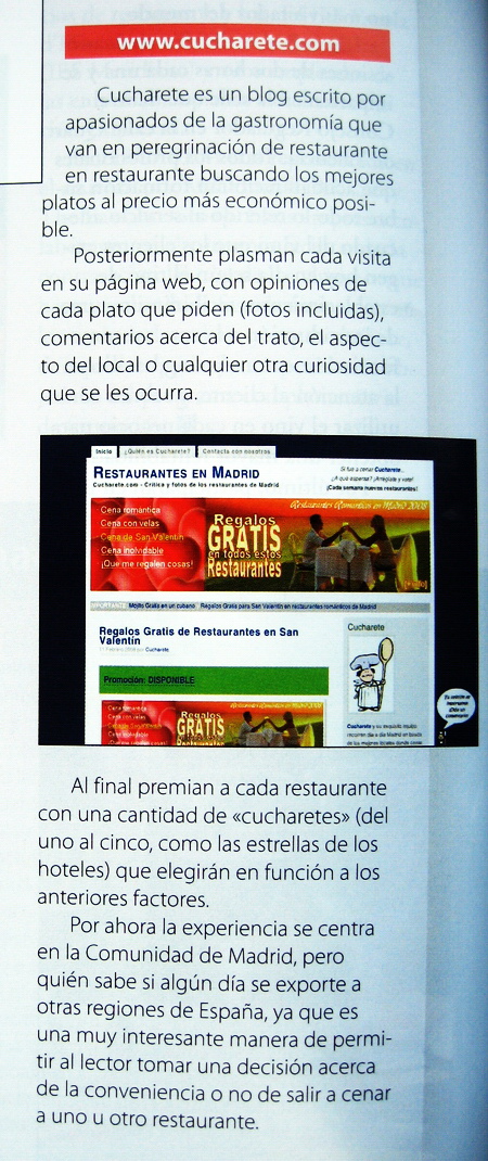 Cucharete.com en iMAB