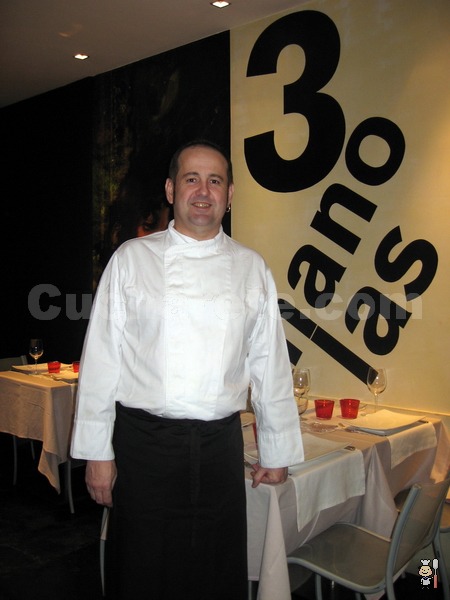 Jonkar Alday - Chef del Restaurante Las Tres Manolas (Madrid) - © Cucharete.com