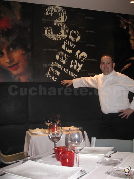 Jonkar Alday - Chef del Restaurante Las Tres Manolas (Madrid) - © Cucharete.com