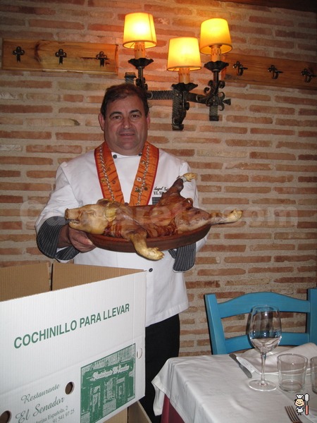 COCHINILLO PARA LLEVAR del Restaurante EL SENADOR - Recomendado para tu Cena de Navidad en Madrid