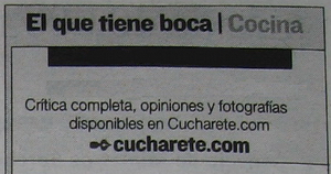 Cucharete.com en el Diario de Alcalá