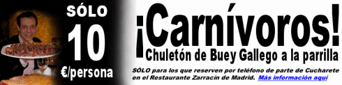 3.000 Kg de Chuletón de Buey Gallego. 1 Kg por pareja a sólo 10 euros por persona - © Cucharete.com