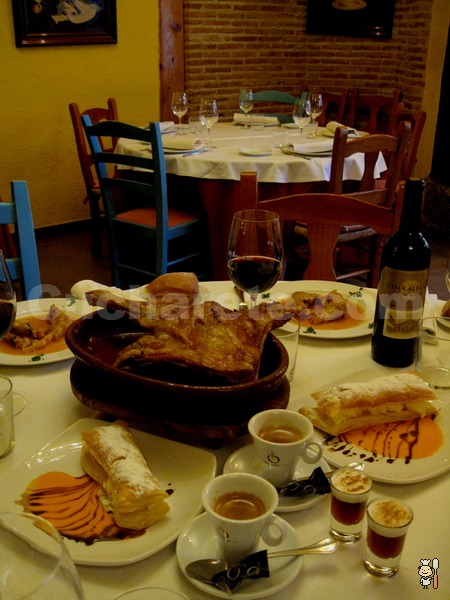 Cordero asado a precio impresionante en el Restaurante El Senador de Madrid - © Cucharete.com