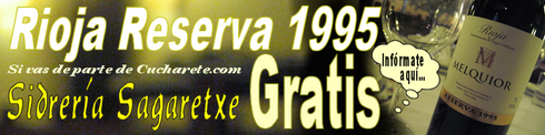 Rioja Reserva 1995 Gratis en Sagaretxe - © Cucharete.com