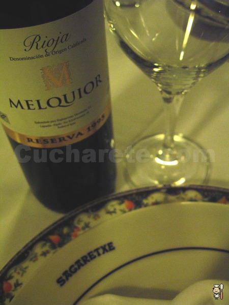 Rioja Reserva 1995 Gratis en Sagaretxe - © Cucharete.com