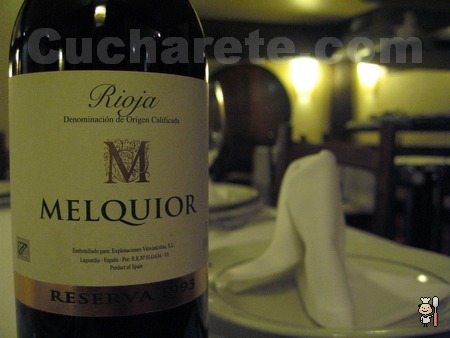 Rioja Reserva 1995 Gratis en Sagaretxe - © Cucharete.com