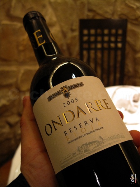 Rioja Reserva 2005 Gratis en Zarracín - © Cucharete.com