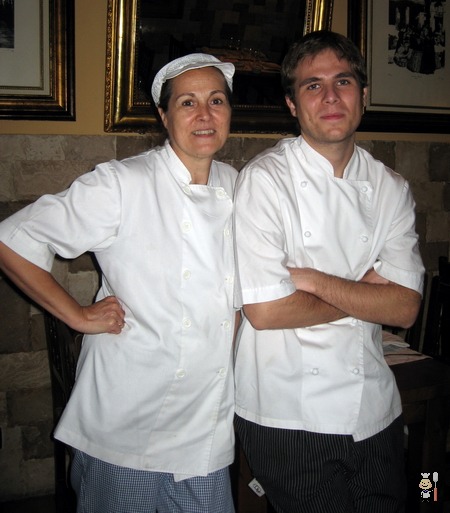 Sagrario Meño y Gonzalo de Pedro - Chefs del Restaurante El Pedrusco de Aldealcorvo (Madrid) - © Cucharete.com