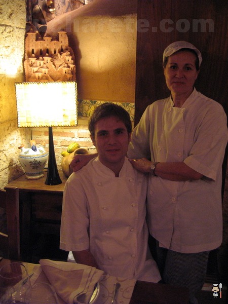 Sagrario Meño y Gonzalo de Pedro - Chefs del Restaurante El Pedrusco de Aldealcorvo (Madrid) - © Cucharete.com