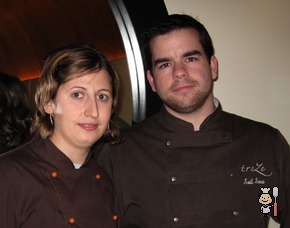 Saúl Sanz y Elena Ursu - Chefs del Restaurante Treze (Madrid)